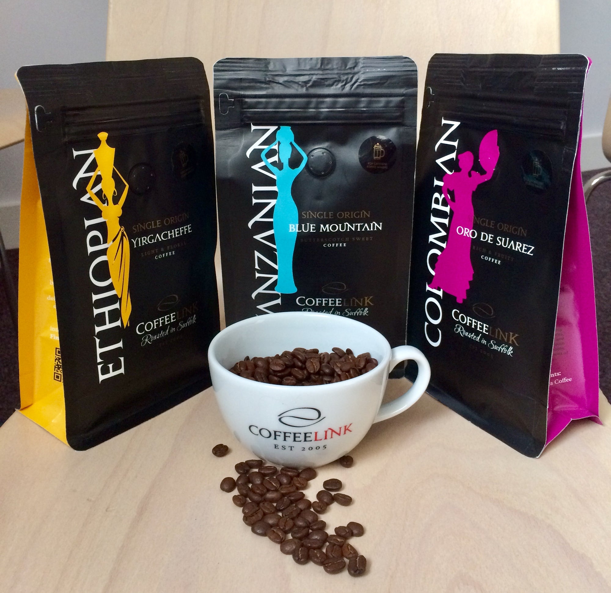 Coffeelink Roasting their ethically sourced beans!