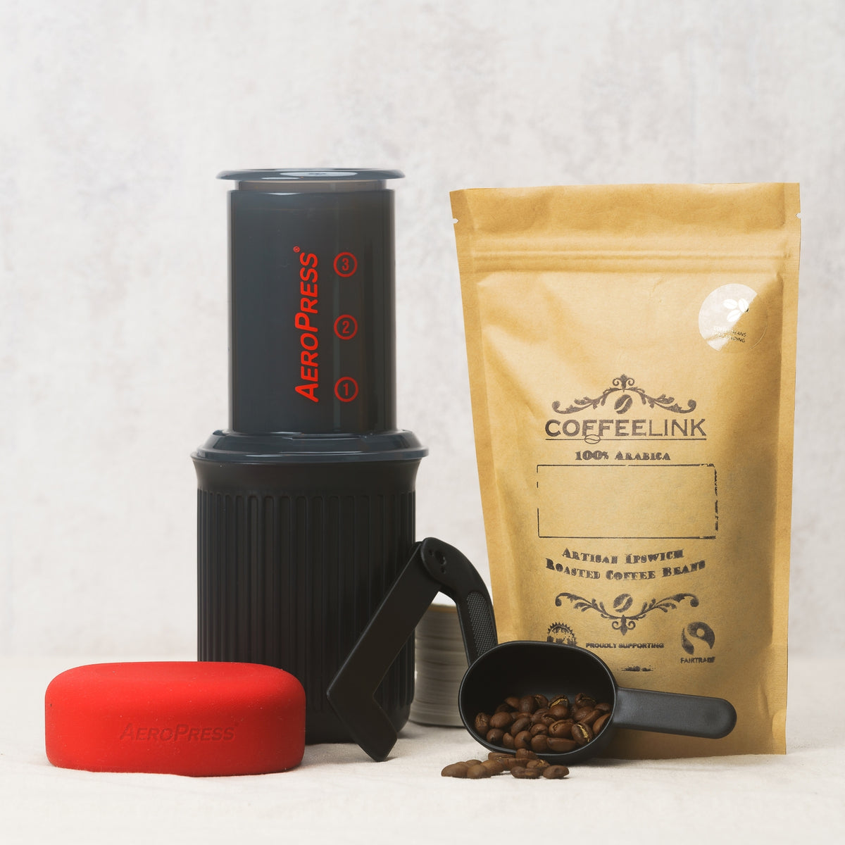 Aeropress Go Coffee Maker+FREE Bag of Single Origin Coffee