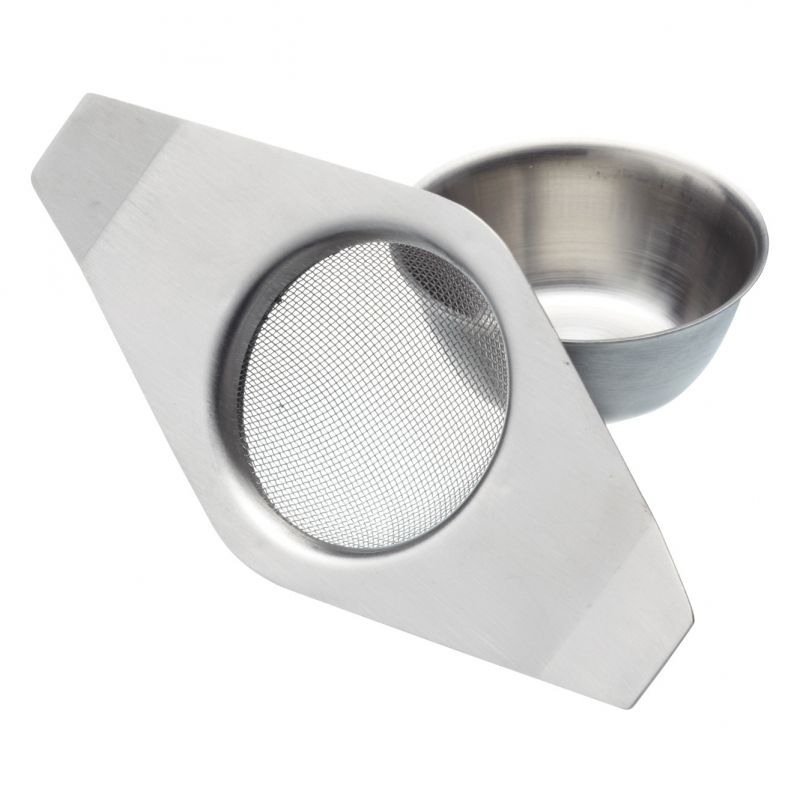 Le&#39;Xpress Stainless Steel tea strainer and bowl