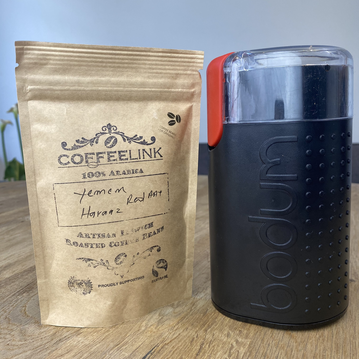 Bodum Bistro Electric Coffee Grinder+FREE Bag of Coffee