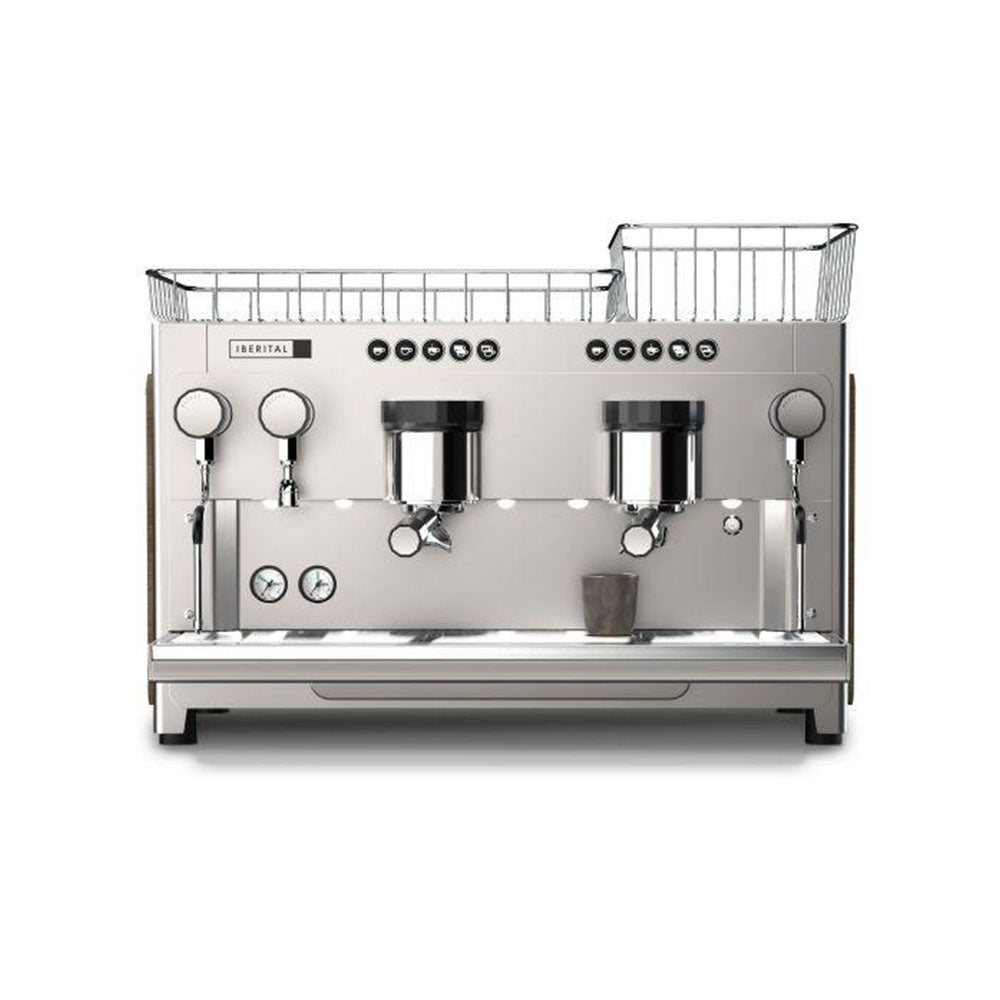 Iberital Tandem (2 Group) 5000W Espresso Coffee Machine